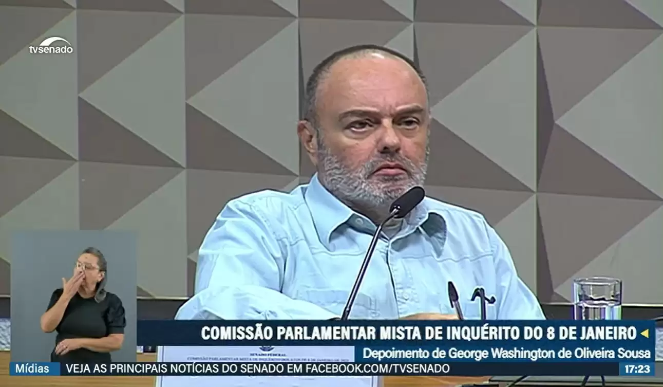 CPMI 8 de Janeiro  TV Senado 