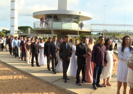 Casamento comunitário foi realizado em parcerias com diversas instituições públicas - Foto: Grupo Norte