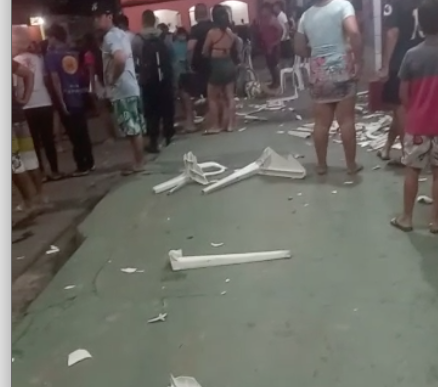 Homem é preso após atropelar clientes de lanchonete em Manaus; veja vídeo