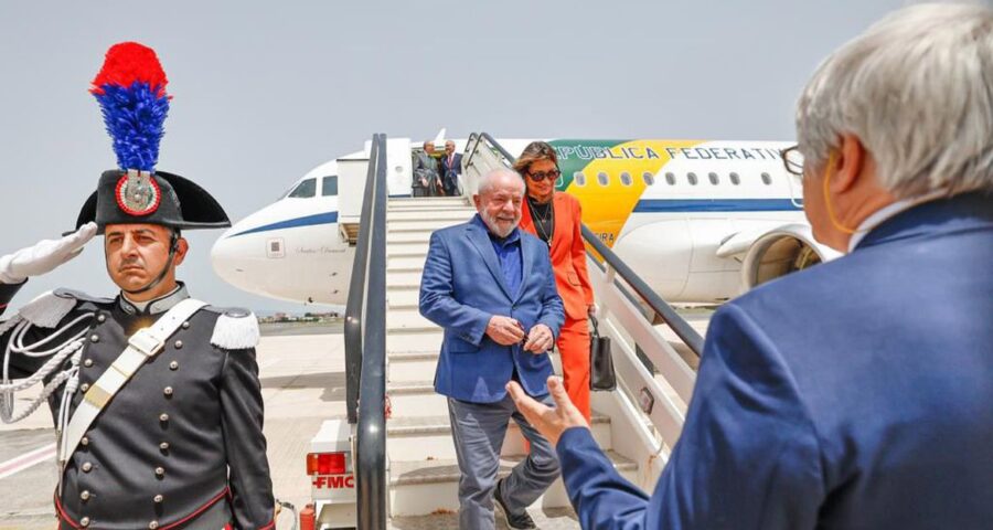 Na terceira viagem que o presidente Lula faz para a Europa neste mandato, ele vai se reunir com o Papa Francisco -Foto: Ricardo Stuckert/PR