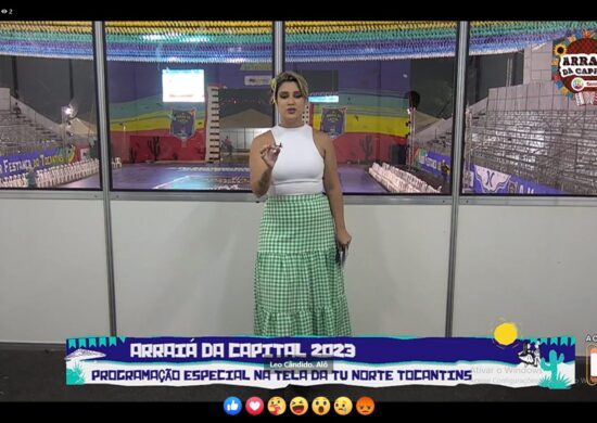 Jornal Notícias Tocantins é apresentado por Mariana Ferreira – Foto: Reprodução/TV Norte Tocantins