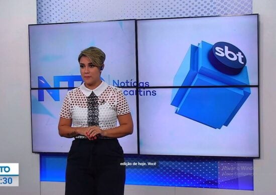 Jornal Notícias Tocantins é apresentado por Mariana Ferreira – Foto: Reprodução/TV Norte Tocantins