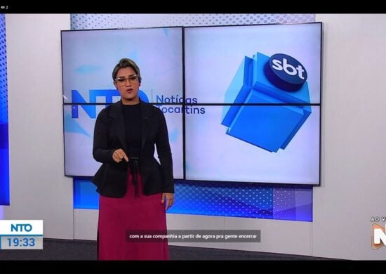 Jornal Notícias Tocantins é apresentado por Mariana Ferreira – Foto: Reprodução/TV Norte Tocantins