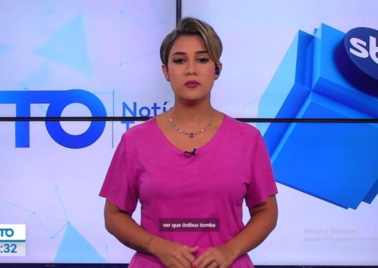 Jornal Notícias Tocantins é apresentado por Mariana Ferreira – Foto: Reprodução/TV Norte Tocantins