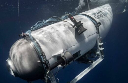 Submarino desaparecido no Oceano Atlântico - Foto: Reprodução/Twitter@OceanGateExpeds