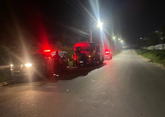 Polícia Militar e o Corpo de Bombeiros foram acionados para AM-010 - Foto: Reprodução | Whatsapp