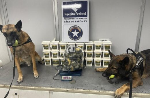 Potes de margarina com maconha são apreendidos em Aeroporto Eduardo Gomes