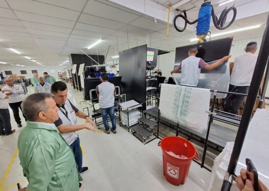 Linhas de produção industrial nas duas unidades da Semp TCL em Manaus - Fotos: Isaac Júnior/Suframa