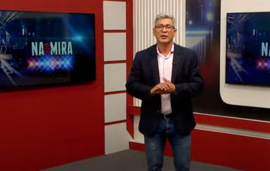 O Programa Na Mira é apresentado por Valter Frota – Foto: Reprodução/TV Norte Amazonas