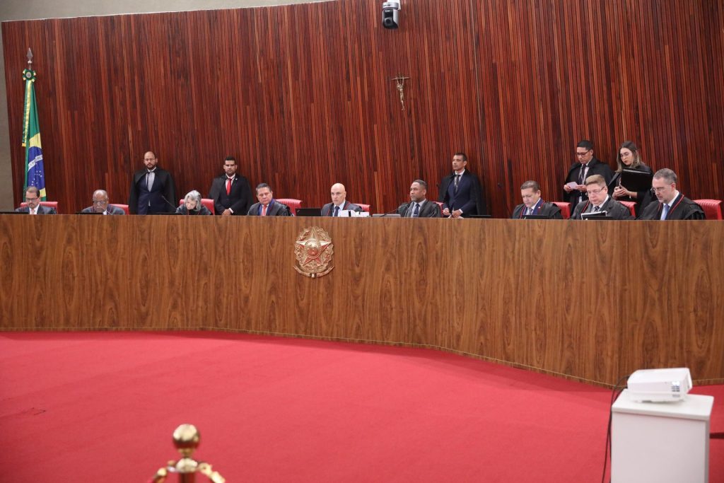 Julgamento do processo de Bolsonaro no plenário do TSE - Foto: Antonio Augusto/Secom/TSE