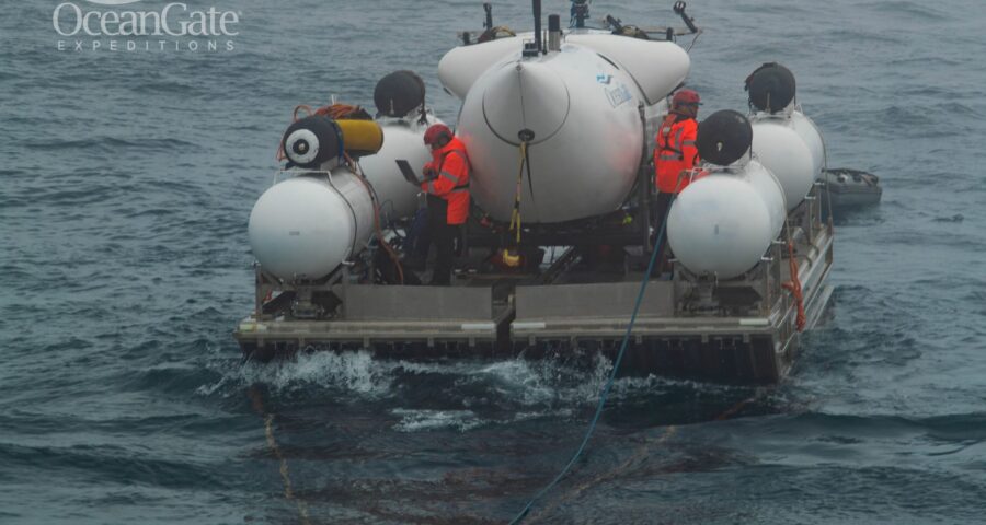 Submarino desaparecido no Oceano Atlântico - Foto: Reprodução/Twitter@OceanGateExpeds