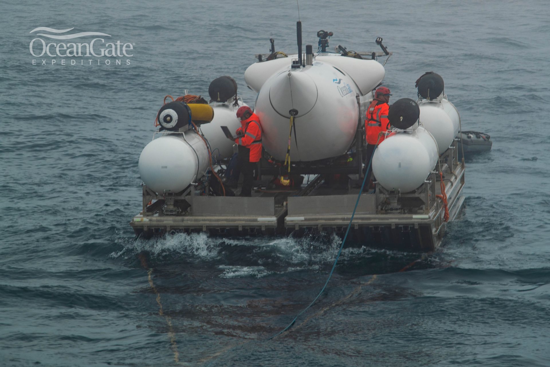 Submarino desaparecido no Oceano Atlântico - Foto: Reprodução/Twitter@OceanGateExpeds