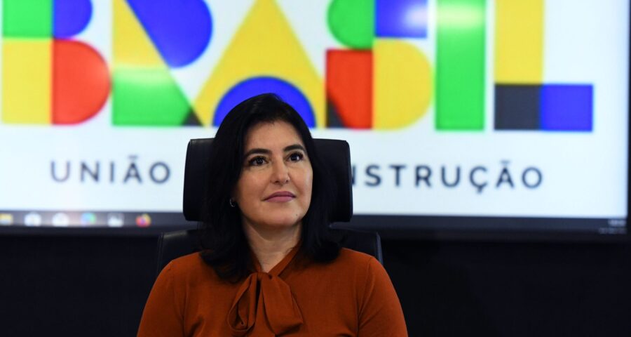 "O novo PAC, que não vai chamar PAC, virá forte com investimentos públicos e também privados", disse a ministra Tebet -Foto: EDU ANDRADE/Ascom/MF