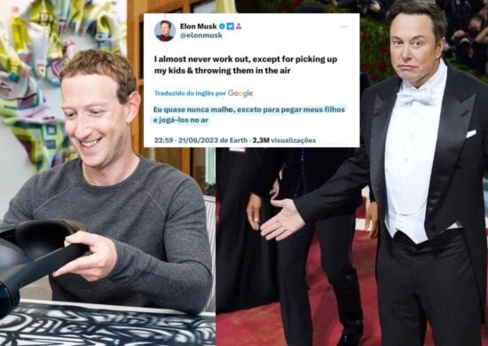 Elon Musk provocou dono do grupo Meta e teve resposta de Zuckerbeg - Foto: Reprodução/Instagram @zuck @elonmusk