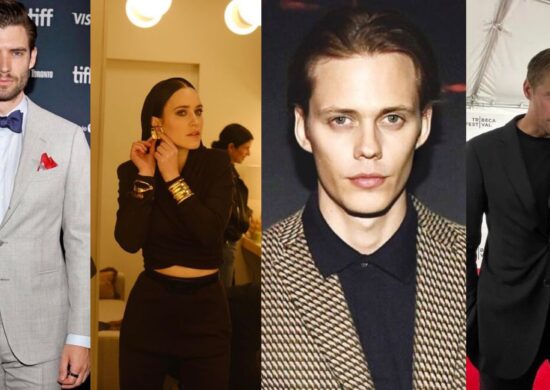 Apenas dois personagens foram confirmados pela direção do longa - Foto: Reprodução\@davidcorenswet @rachelbrosnahan @billskarsgard @skarsgard_bro