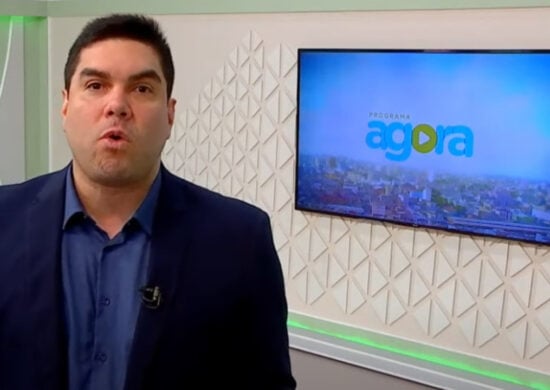 O Programa Agora é apresentado por Clayton Pascarelli – Foto: Reprodução/TV Norte Amazonas