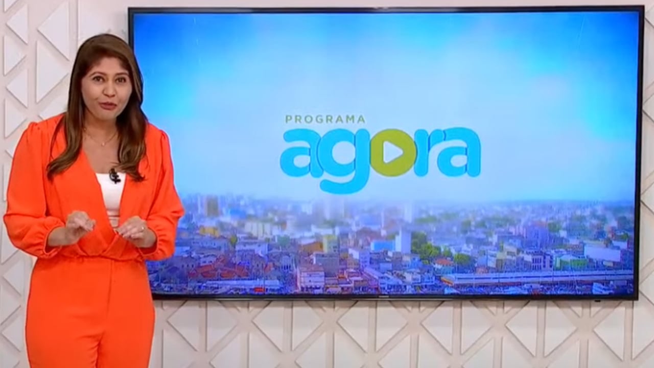 O Programa Agora apresentado por Mariana Rocha – Foto: Reprodução/TV Norte Amazonas