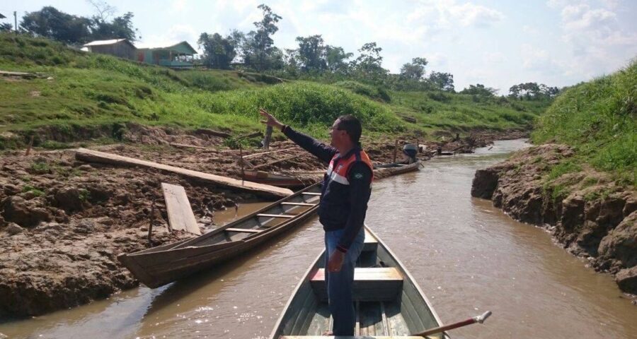 Estado deve ter período de estiagem severo nos próximos meses - Foto: Defesa Civil do Amazonas