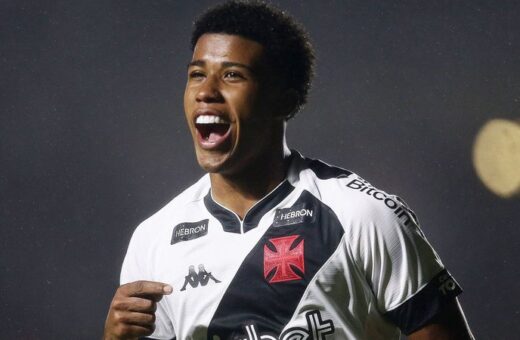 Cria do Vasco, Andrey Santos foi destaque na Seleção Brasileirao pelo Sub-20 - Foto: Daniel Ramalho/CRVG/divulgação