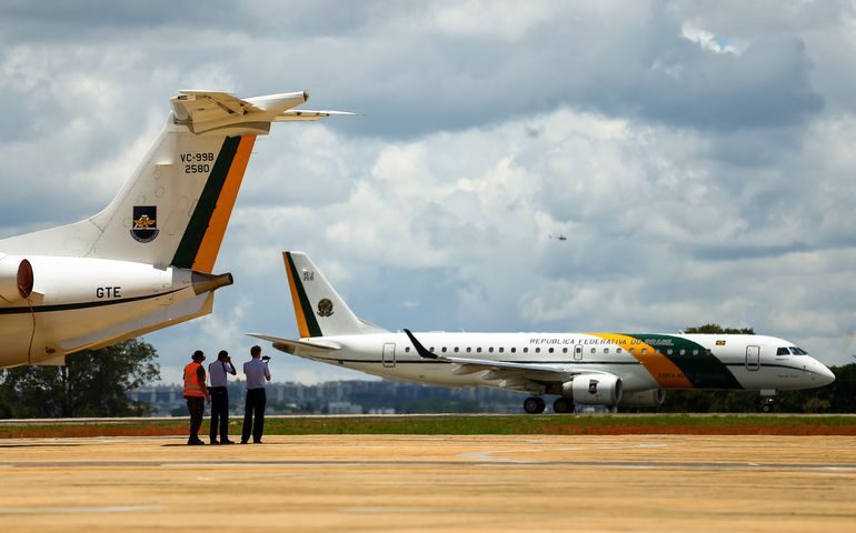 Viajar nos aviões da FAB para algumas autoridades já virou rotina -Foto: Marcelo Camargo/Agência Brasil