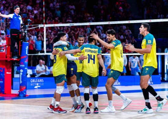 Brasil vence Eslovênia pela segunda semana da Liga das Nações de Vôlei - Foto: Reprodução/ Twitter @volei