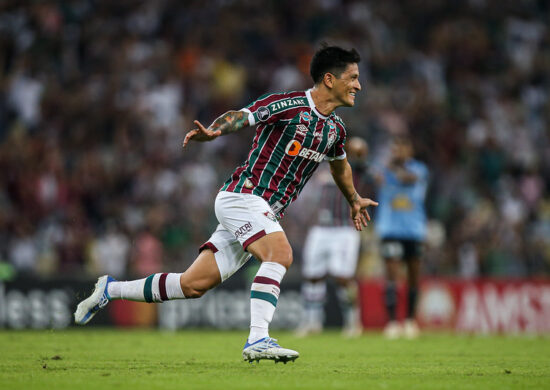 Argentino Germán Cano abriu o palcar com um belo gol aos 22' do primeiro tempo - Foto: Marcelo Gonçalves/FFC/divulgação