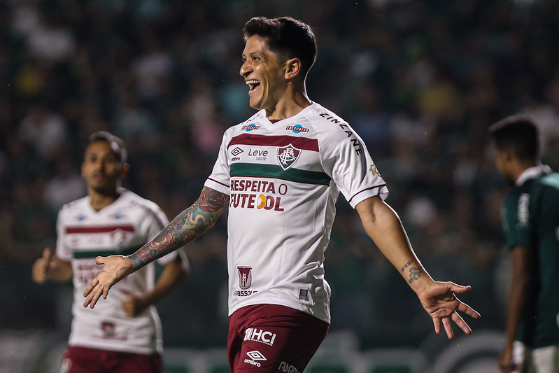 Cano quebrou o jejum de oito jogos sem marcar com um gol relâmpago no primeiro tempo - Foto: Marcelo Gonçalves/FFC/divulgação