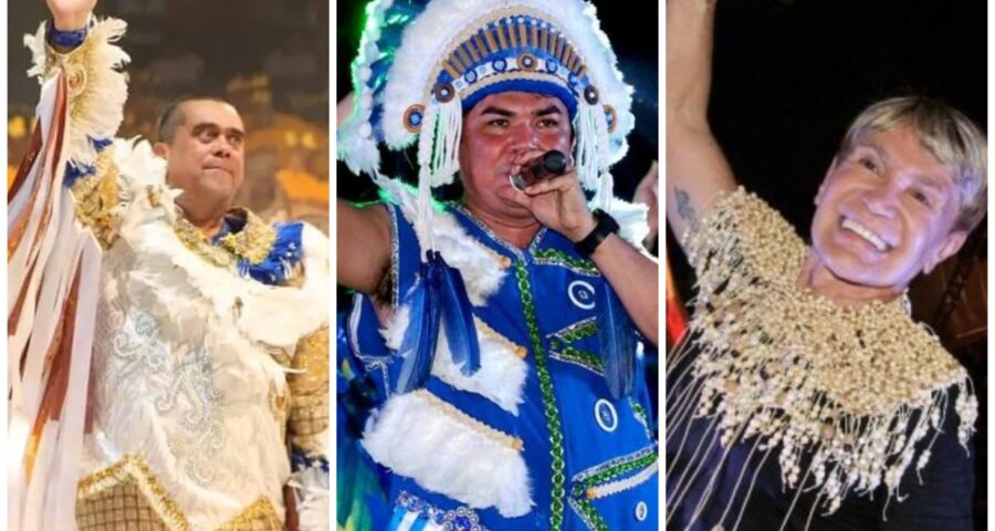 Toadas cantadas por Arlindo Jr., Klinger Araújo e Zezinho Corrêa marcaram gerações - Foto: Divulgação/Caprichoso e Semcom