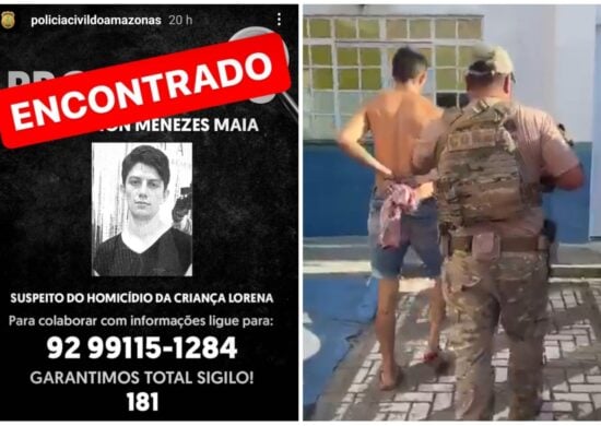 caso-lorena-suspeito-foragido-agentes-manaus-foto-reproducao-instagram-policiacivildoamazonas