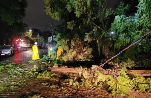 Ciclone deixou rastro de destruição em cidades do sul do país - Foto: Reprodução/Twitter @prefeitura_POA