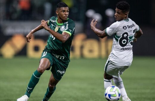 Luis Guilherme surpreende Abel Ferreira em sua estreia entre os titulares do Palmeiras - Foto: Reprodução/Twitter @guilhermelira06