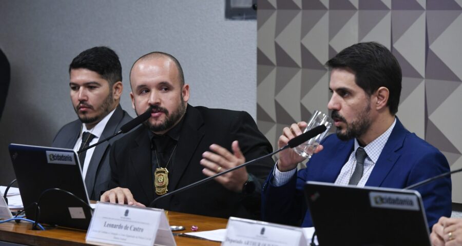 CPMI do dia 8 de janeiro ouve testemunhas e investigados dos atos antidemocráticos - Foto: Edilson Rodrigues/Agência Senado