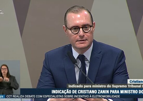 Indicação de Cristiano Zanin para STF segue para plenário do Senado - Foto: Reprodução/TV Senado