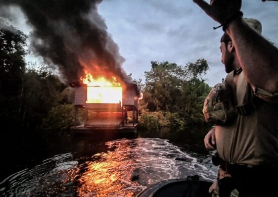 Ações de combate ao garimpo ilegal serão estendidas para mais regiões do Amazonas - Foto: Divulgação/PF-AM