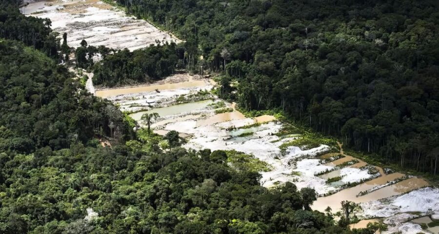 Garimpo ilegal - Força-tarefa deflagrou a chamada Operação Aurum