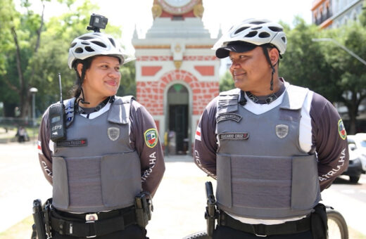 Dia dos Namorados: conheça casal da segurança pública que dividem a vida e o trabalho. Foto: Reprodução/ TV Norte Amazonas.