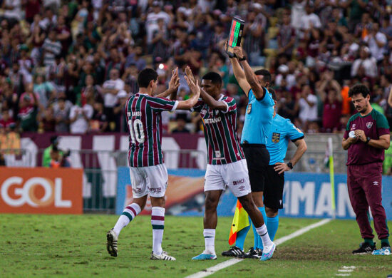 PH Ganso abriu o placar, após um passe impecável do colombiano Jhon Arias - Foto: Marcelo Gonaçalves/FFC/divulgação