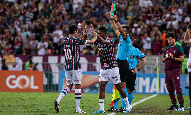 PH Ganso abriu o placar, após um passe impecável do colombiano Jhon Arias - Foto: Marcelo Gonaçalves/FFC/divulgação