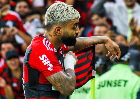 Maior artilheiro do país na história da Libertadores, Gabigol está tratando de uma lesão no quadríceps - Foto: Rafael Arantes/divulgação @maracana