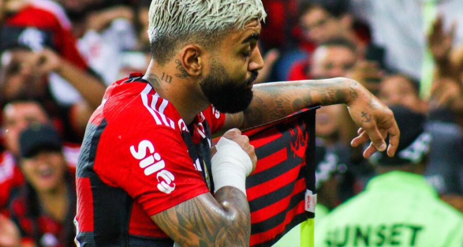 Maior artilheiro do país na história da Libertadores, Gabigol está tratando de uma lesão no quadríceps - Foto: Rafael Arantes/divulgação @maracana