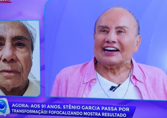 Internautas comparam harmonização de Stenio com outras celebridades e personagens - Foto: Reprodução/SBT