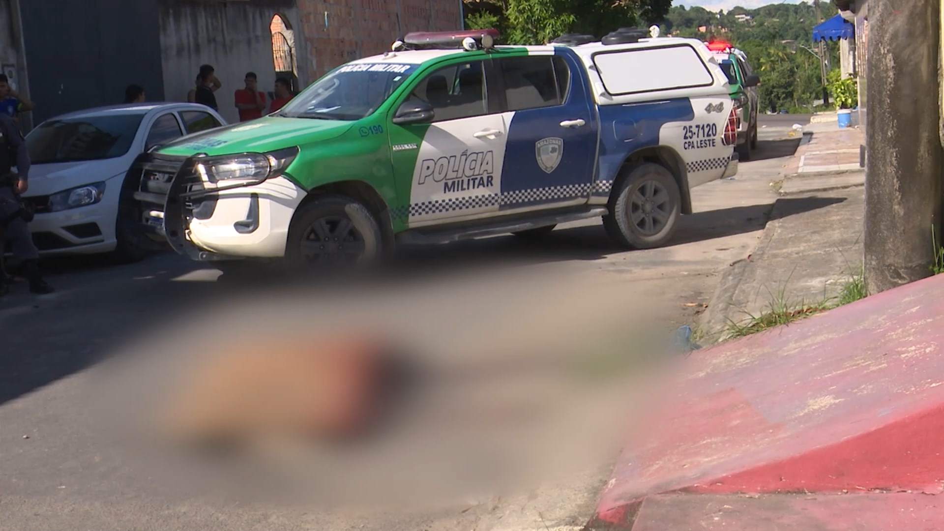 Homem é executado a tiros um dia após sair de presídio em Manaus – Foto: Reprodução/TV Norte Amazonas