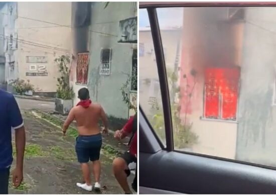 Incêndio atinge apartamento residencial na Zona Centro-Sul de Manaus