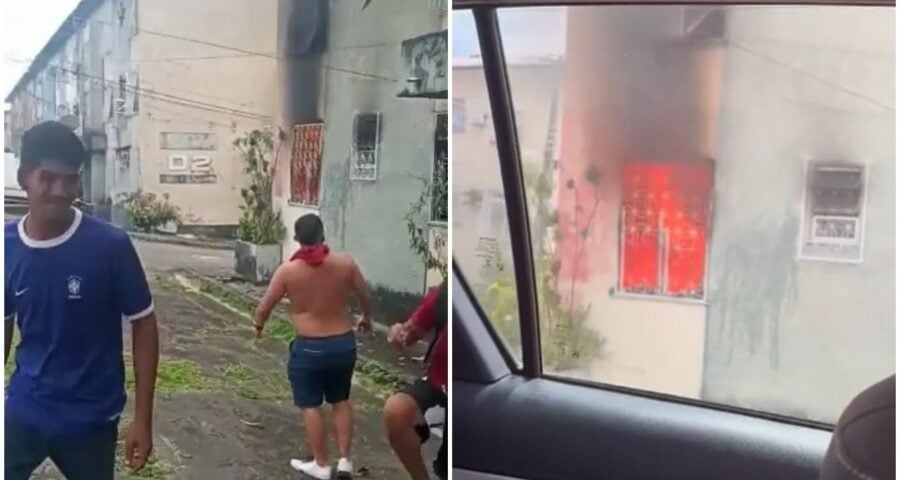 Incêndio atinge apartamento residencial na Zona Centro-Sul de Manaus