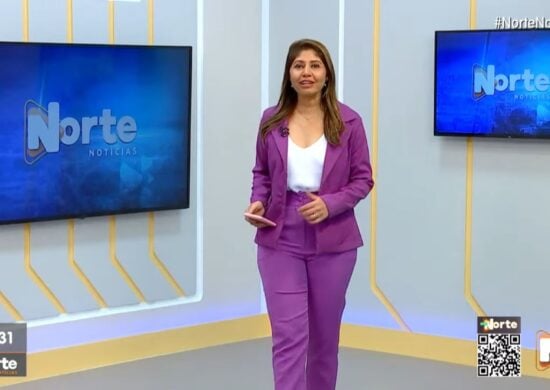 O Norte Notícias é apresentado por Mariana Rocha – Foto: Reprodução/TV Norte Amazonas