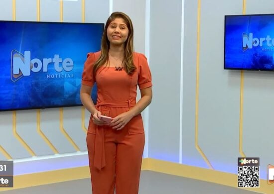 O Norte Notícias é apresentado por Mariana Rocha – Foto: Reprodução/TV Norte Amazonas