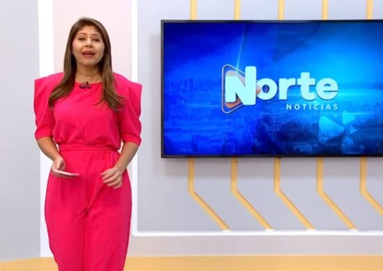 O Norte Notícias é apresentado por Mariana Rocha – Foto: Reprodução/TV Norte Amazonas