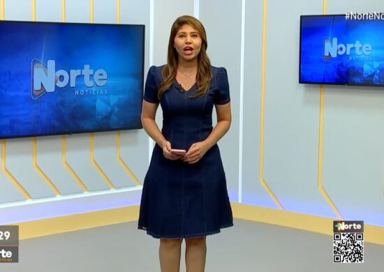 O Norte Notícias é apresentado por Mariana Rocha – Foto: Reprodução/TV Norte Amazonas