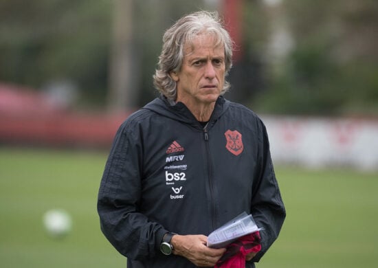 Destino do técnico Jorge Jesus ainda é incerto - Foto: Alexandre Vidal/CRF/divulgação