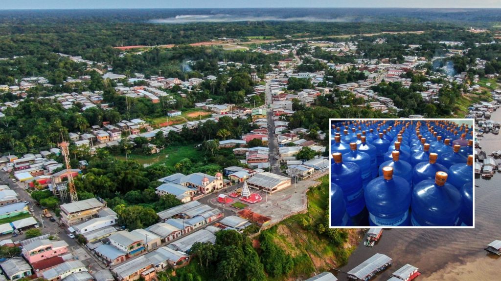 Município de Tapauá fica calha do Riu Purus - Foto: Reprodução/Facebook@prefeituradetapaua